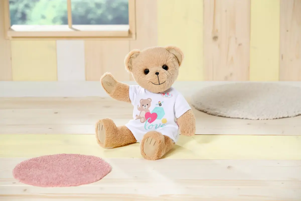 Toy bear BABY born Bear white Photo 14