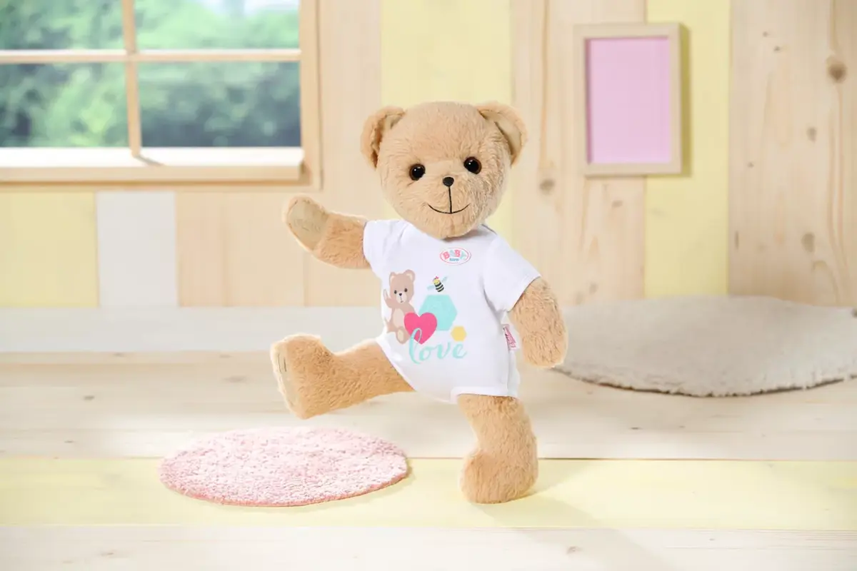 Toy bear BABY born Bear white Photo 15