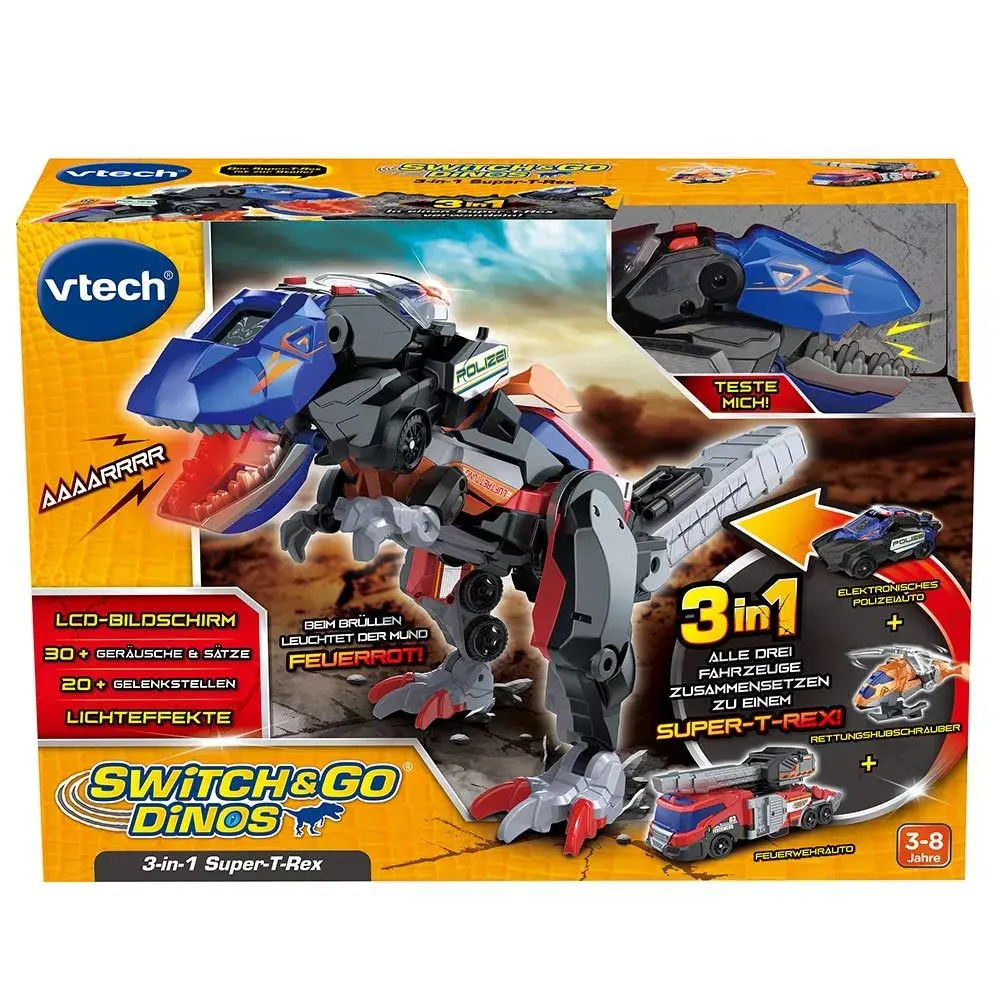 Rotaļlieta VTech Switch & Go Dinos 549504 Photo 8