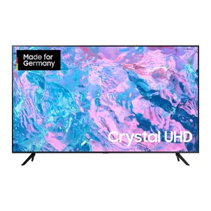 Samsung GU43CU7199U 109,2 cm (43") 4K Ultra HD Viedtelevizors Wi-Fi Melns