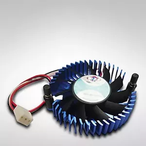 Inter-Tech V-31G Chipset Cooler 5 cm Black, Blue