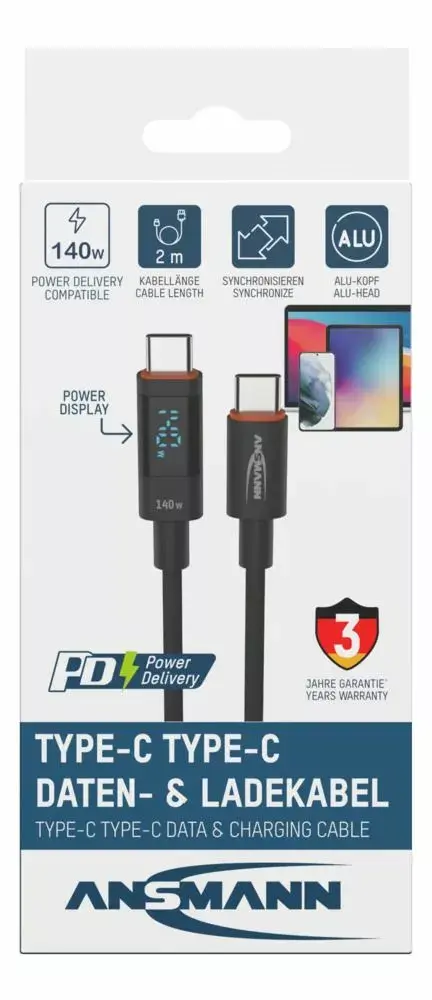 USB Cable Ansmann 2m 1700-0171 Photo 11