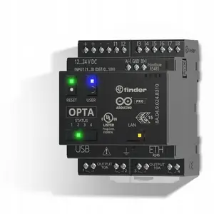 Finder Opta Advanced 8A.04.9.024.8320 Programmable Logic Relay 12-24V DC with Ethernet and Modbus TCP/IP