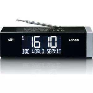 Alarm clock radio Lenco CR-640BK DAB+ with Bluetooth 5.0 and LCD display