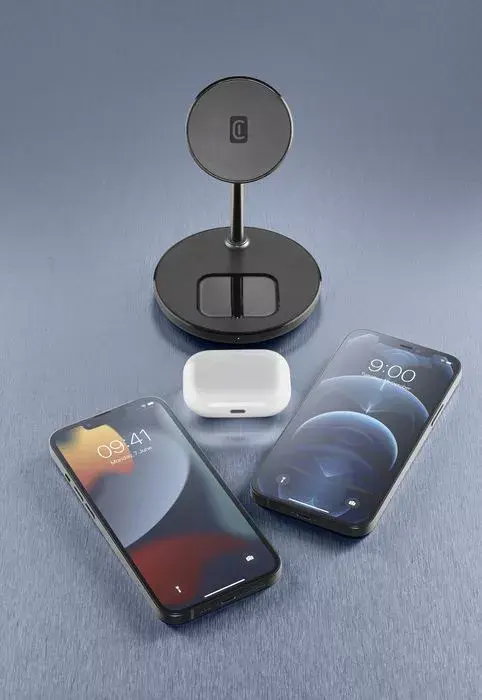Wireless Charger Cellularline 5-12V Mag Duo Photo 4