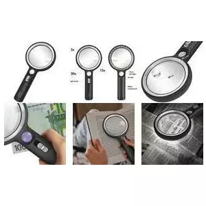 LED Reading Magnifier LogiLink 30 LEDs 90mm