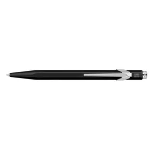 Clip-on retractable ballpoint pen Caran d-Ache 849.509 Black Blue