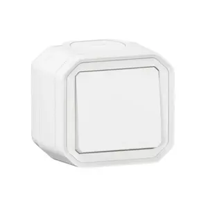 Legrand 069751L Plexo 55 Surface-Mounted Staircase Switch 10AX 250V White