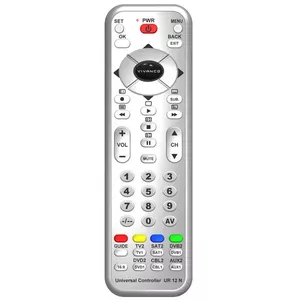 Vivanco UR 12 N remote control CD/MD, DVD/Blu-ray, SAT, TV, TV set-top box, VCR Press buttons