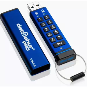 USB flash drive iStorage datAshur Pro USB3 256GB with AES 256-bit hardware encryption