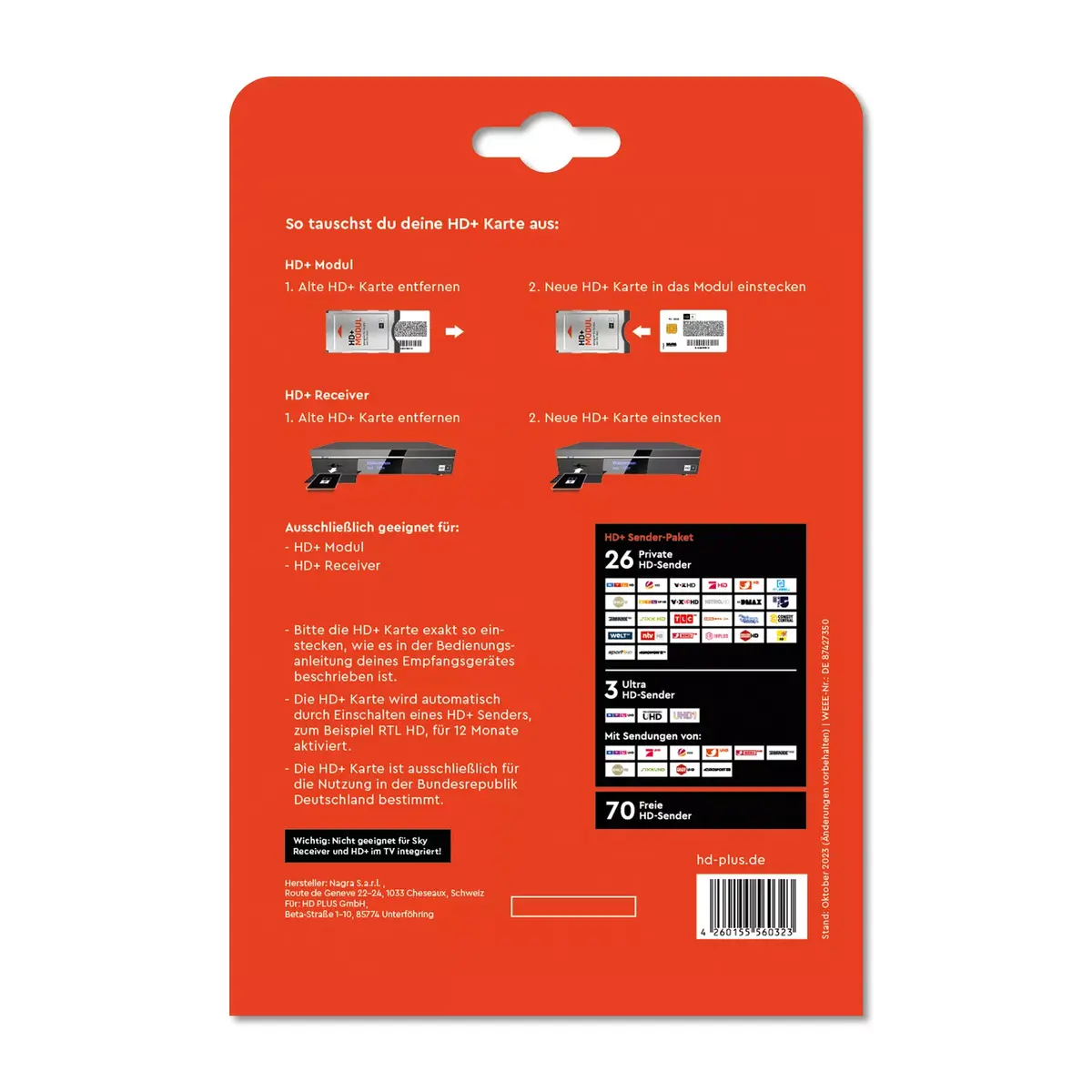 Conditional-Access Module HD+ 12033 Photo 2