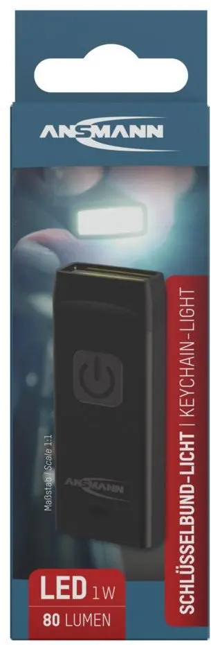 Atslēgu gaisma Ansmann COB LED 80