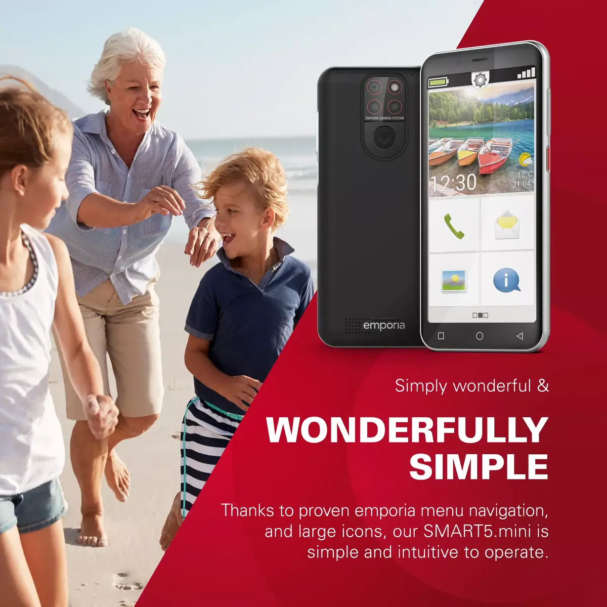 Смартфон Emporia SMART.5mini, E5m_001 Photo 6