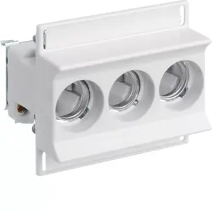 Hager LD02K63-3KS D02 Fuse Base 3-Pole 63A 400V for DIN Rail