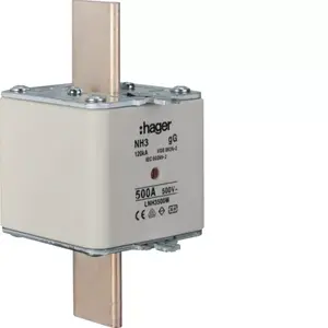 Hager LNH3500M NH3 500A 500V gG Fuse Link