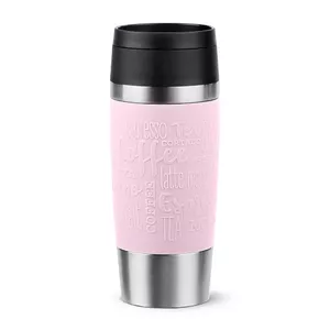 Travel Mug EMSA Classic 36 ml Pink Stainless Steel