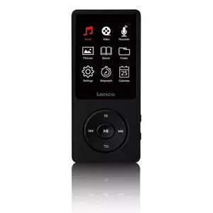 MP3 плеер Lenco Xemio-669BK 8 ГБ Черный LCD 18ч воспроизведения