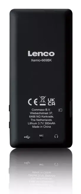 MP3 плеер Lenco Xemio-669BK Photo 3