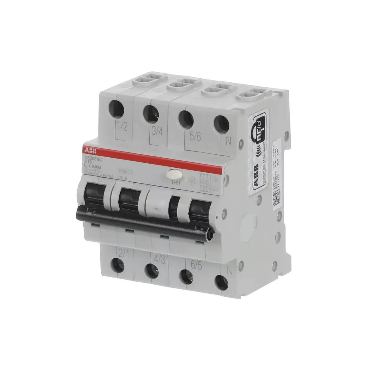 ABB Automātiskais slēdzis DS203NCA-C16/0,03 3