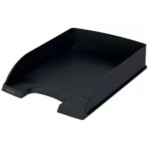Letter Tray Leitz Plus Standard A4+ Black Polystyrene