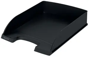 LEITZ Recycle Letter Tray 52275095 Plastic Black A4+ Blue Angel