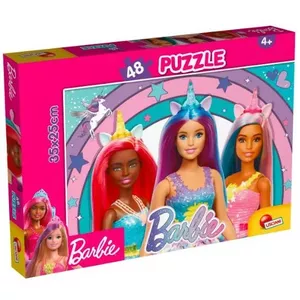 Puzles Barbie 48 gab. Burvju vienradzis