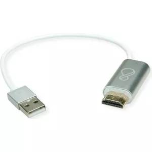 Adapter Bachmann HDMI to USB-C and USB-A model 920.0008 — HDMI to USB-C/USB-A video adapter