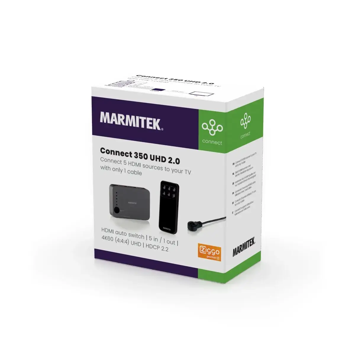 Marmitek Connect 350 UHD 2.0 HDMI slēdzis Photo 8