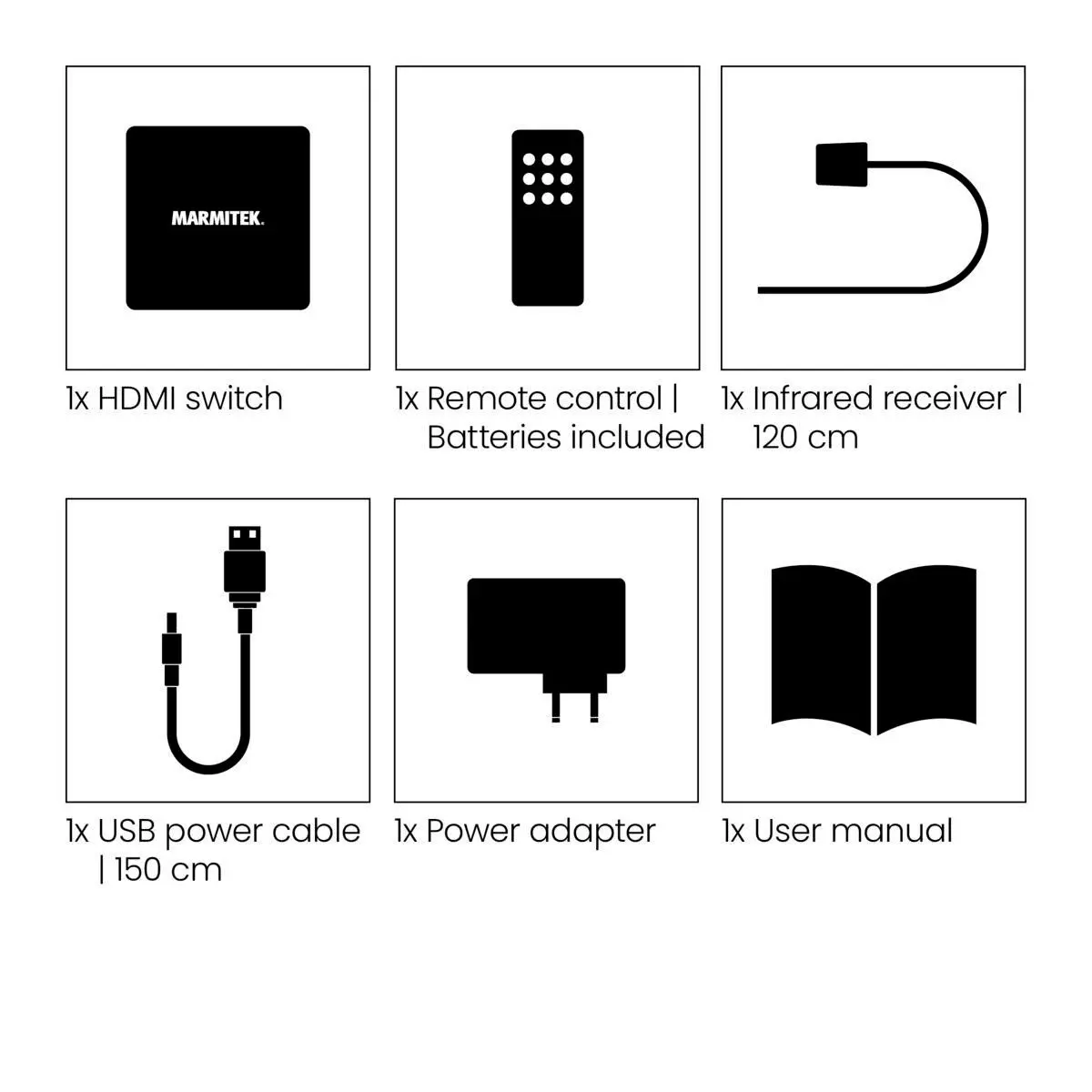 HDMI свитч Marmitek Connect 350 UHD 2.0 Photo 10