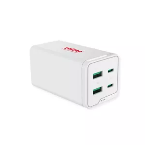 Mobile Device Charger ROLINE 19.11.1056 Universal AC Fast Charging 2 USB Type-C