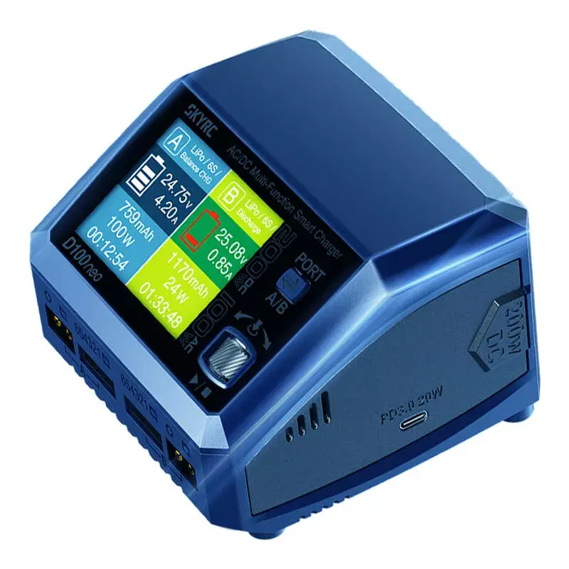 Зарядное SKYRC D100neo 100W двухканальное Photo 3