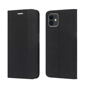 Книжка Riff для Xiaomi Redmi 10C чёрная — защитный фолио чехол