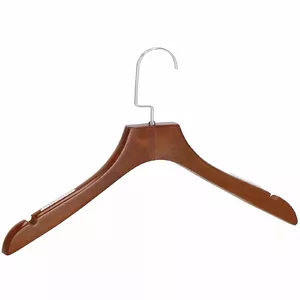 Wooden hanger Springos HG0048 – durable design, space-saving
