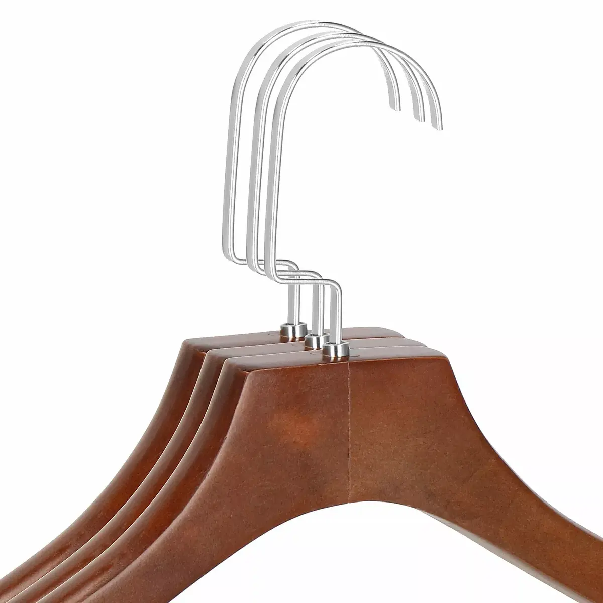 Wooden hanger Springos HG0048 Photo 3