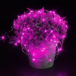 Pārnēsājama dekoratīvā LED lampa Springos CL0009 ar 20 LED, darbināma no baterijām