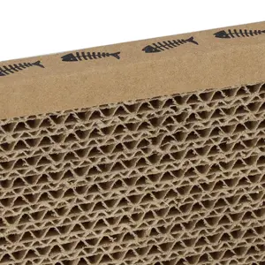 Cat Scratcher Springos PA1080 — cardboard scratch pad for cats, eco-friendly durable material