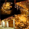 LED Christmas curtain Springos CL0331 Photo 2