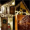 LED Christmas curtain Springos CL0331 Photo 3