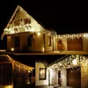 LED Christmas curtain Springos CL0331 Photo 5