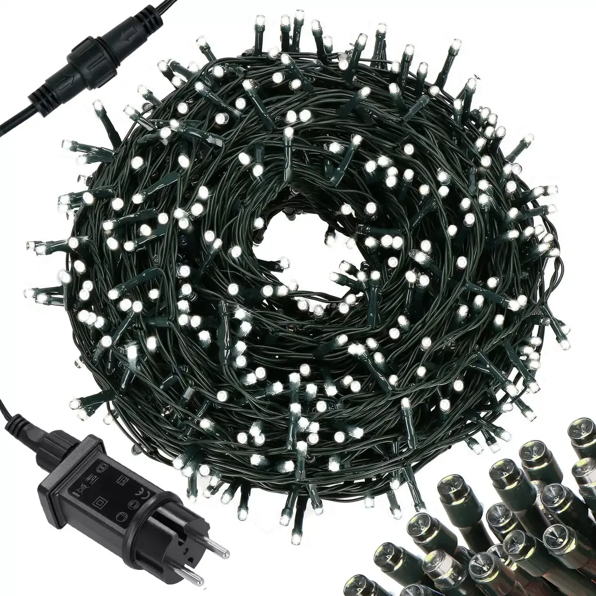 Springos CL4084 string lights — 300 LED multicolor Photo 4