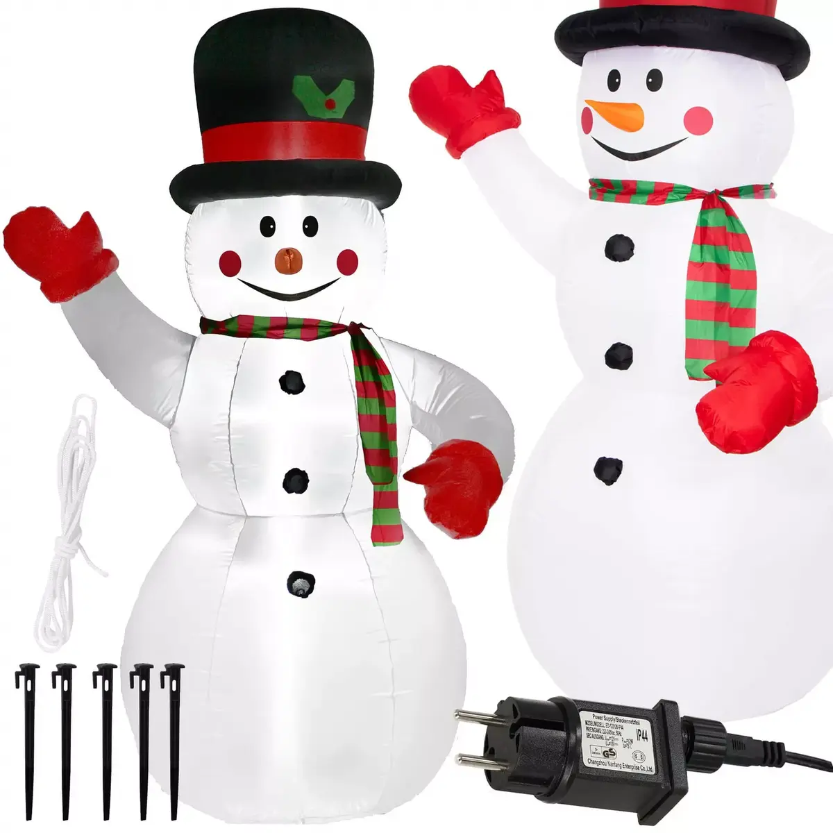 Inflatable Snowman Springos CL4056 180 cm Photo 5