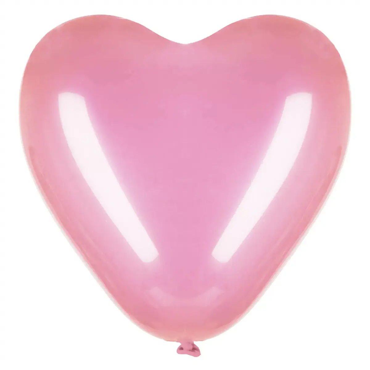 Heart-shaped balloons Springos PS0051 — set of 50 Photo 3