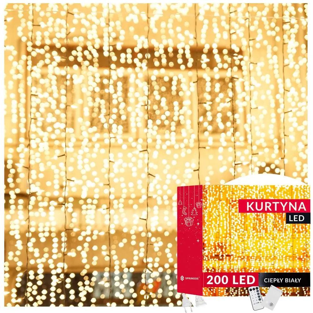 Led aizkaru virtene Springos CL4054 —