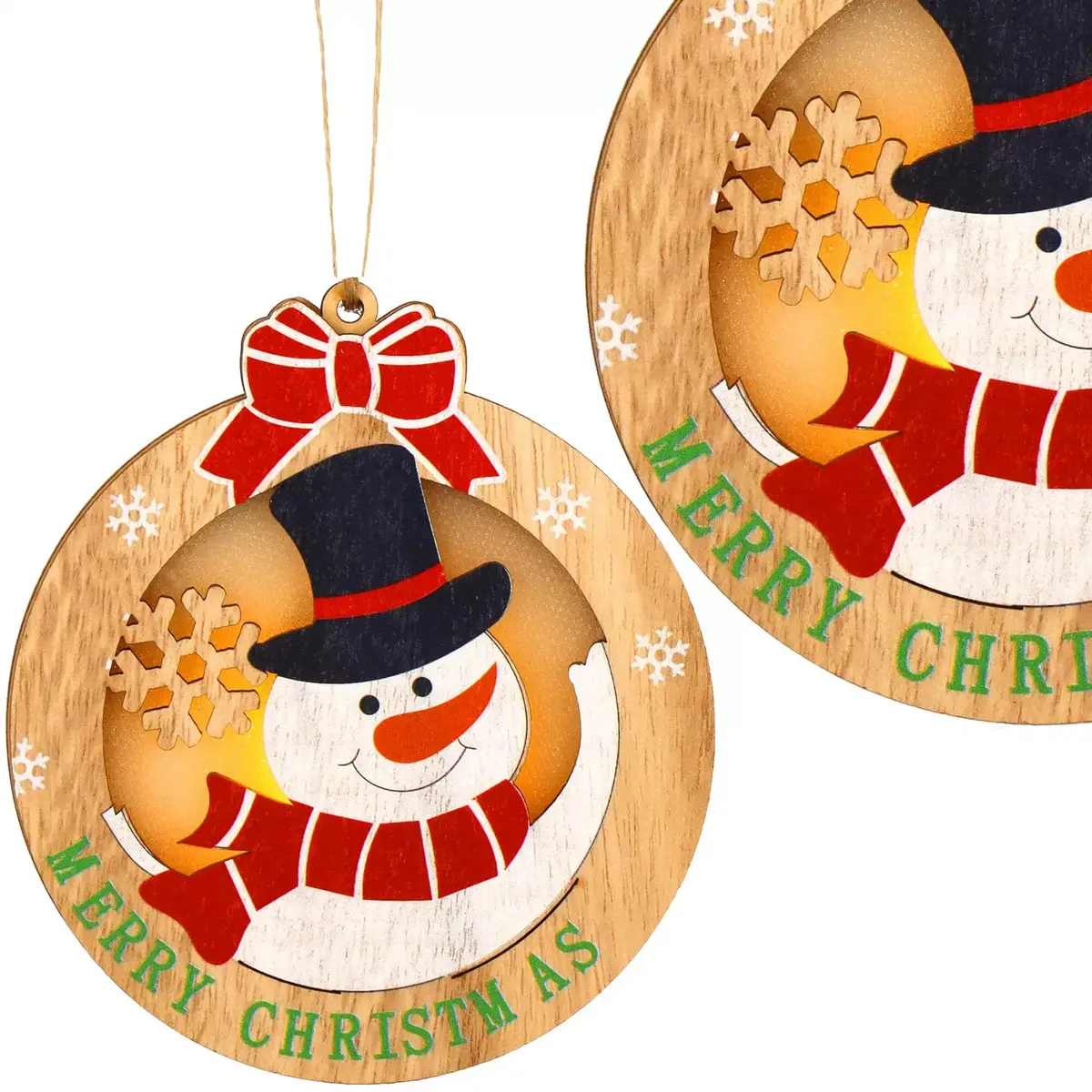 Springos CA1283 Christmas Tree Ornament Photo 4