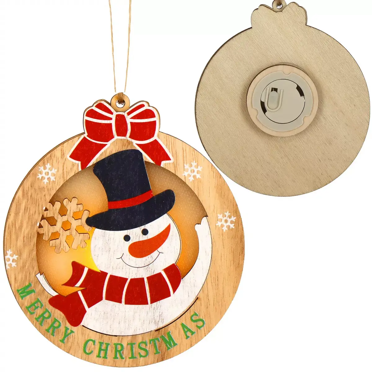 Springos CA1283 Christmas Tree Ornament Photo 5