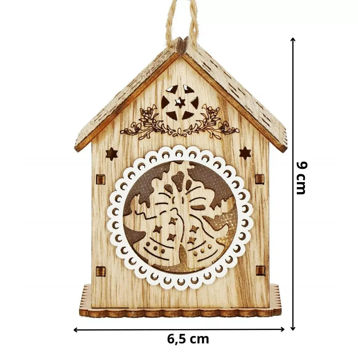Springos CA1284 Christmas Tree Ornament Photo 5