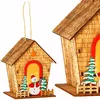Springos CA1286 Wooden Illuminated House Ornament Photo 4