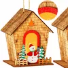 Springos CA1286 Wooden Illuminated House Ornament Photo 5