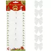 Springos CA1308 Christmas Tree Bows - Set of 6 Photo 4