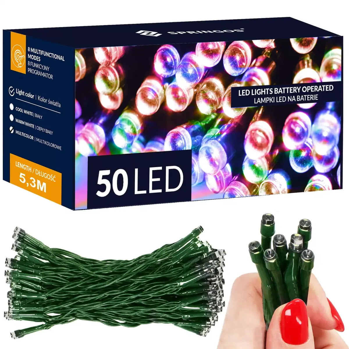 LED гирлянда Springos CL4107 Photo 2